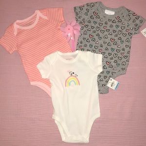 First Impressions Set of Onesies (3)